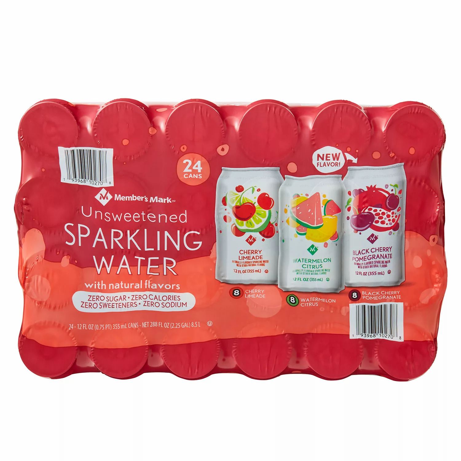 Does Member S Mark Sparkling Water Have Caffeine