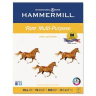 Hammermill - Fore Multipurpose Paper, 20lb, 96 Bright, (A4) 8-3/8 x 11-3/4" - Ream