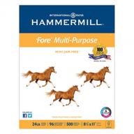 Hammermill - Fore Multipurpose Paper, 24lb, 96 Bright, 8-1/2 x 11" - Case