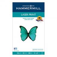 Hammermill - Laser Print Paper, 24lb, 98 Bright, 8-1/2 x 14" - Ream