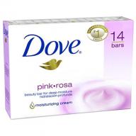 Dove Beauty Bar, Pink (4 oz., 14 bars)