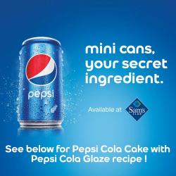 Pepsi Mini Can 7.5 oz  Qty 6