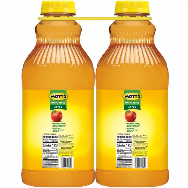 Mott&#039;s 100% Apple Juice (86 fl. oz., 2 pk.)