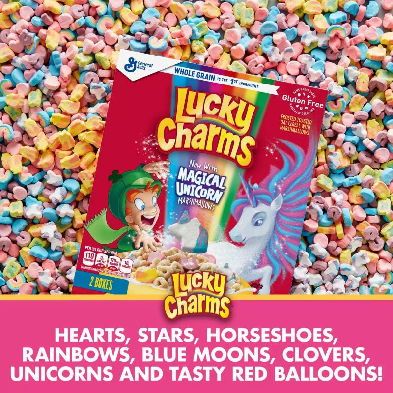 Lucky Charms Gluten-Free Marshmallow Cereal (23 oz., 2 pk.)