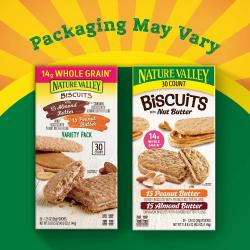 Nature Valley Biscuit Sandwich, Variety Pack (30 ct.)