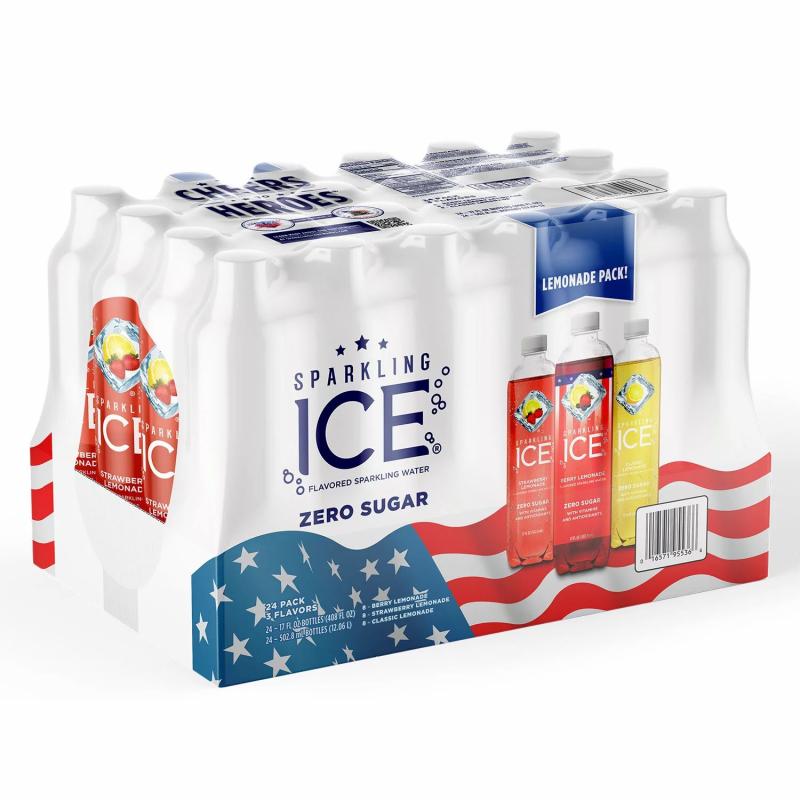 Sparkling Ice® Cheers to Heroes Pack 2022 Variety Pack (17 fl. oz., 24 pk.)