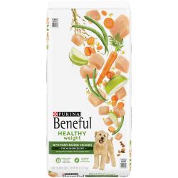 Purina Beneful Healthy Weight With Farm-Raised Chicken, Healthy Weight Dry Dog Food - 48 lb. Bag