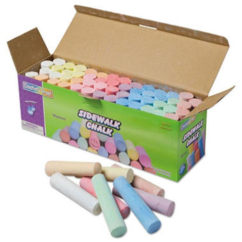Jumbo Sidewalk Chalk - 52 Pieces per Container (pak of 2)