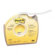 Post-it Labeling & Cover-Up Tape, Non-Refillable - 1/3" x 700" Roll (pak of 4)