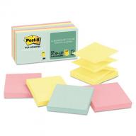 Post-it Pop-up Notes - Original Pop-up Refill, 3 x 3, Marseille, 100/Pad - 12 Pads/Pack