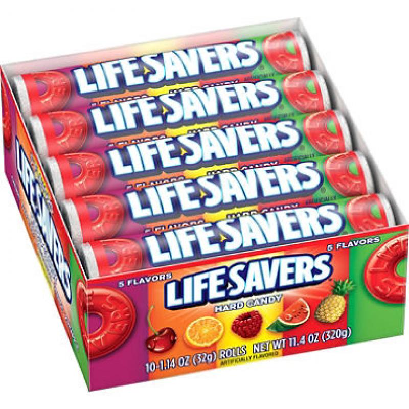 Lifesavers 5 Flavors Hard Candies (20 pk.) (pack of 2)