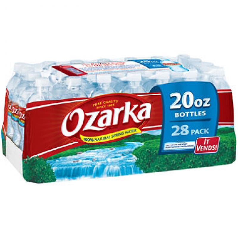 Ozarka 100% Natural Spring Water (20 oz. bottles, 28 pk.)
