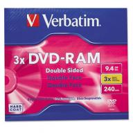 Verbatim Type 4 Double-Sided DVD-RAM Cartridge, 9.4GB, 3x