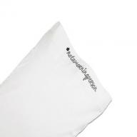 Chatterbox "Not a Morning Person" Standard White Pillowcase