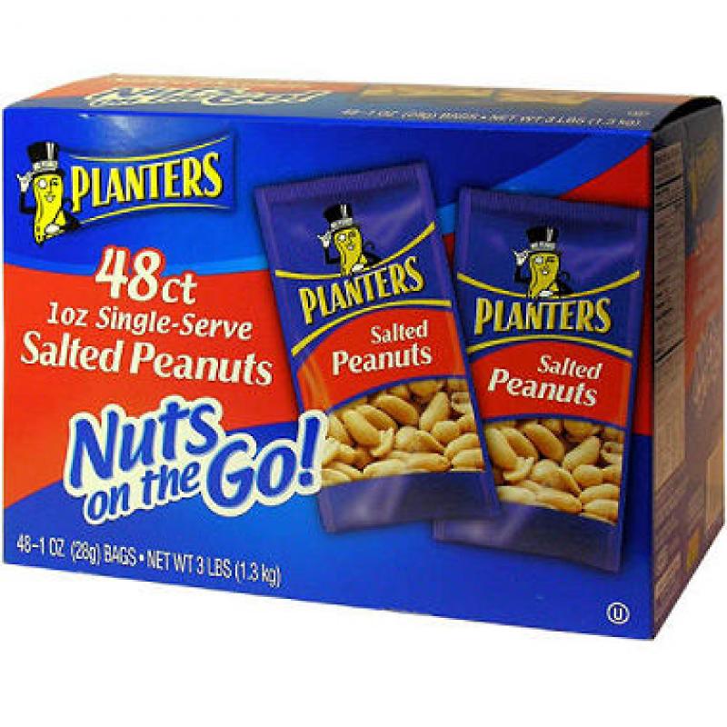 Planters® Salted Peanuts - 1 oz. (48ct.)