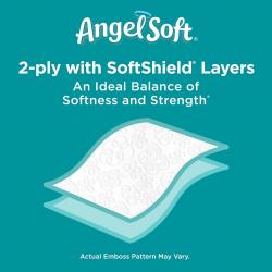 Angel Soft 2-Ply Toilet Paper with Lavender-Scented Tube, (36 Mega Rolls)
