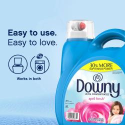 Downy Ultra Concentrated Liquid Fabric Softener and Conditioner, April Fresh (170 fl. oz., 251 loads)
