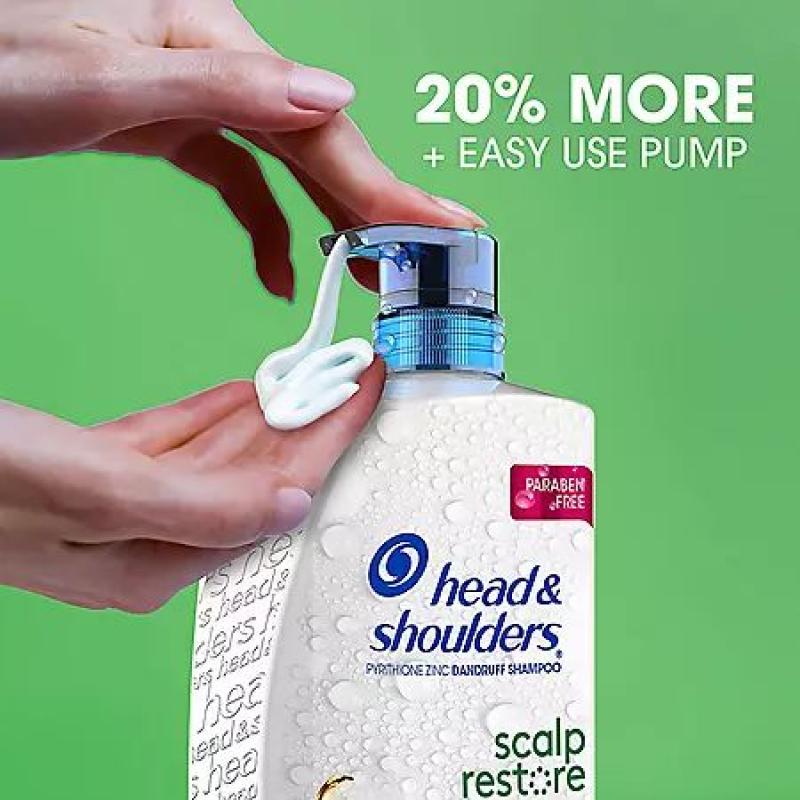 Head & Shoulders Scalp Restore Shampoo, 38.8 oz.