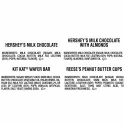 Hershey's, Kit Kat and Reese's Assorted Milk Chocolate Candy, Halloween, Bulk Variety Pack (45 oz., 30 ct.)