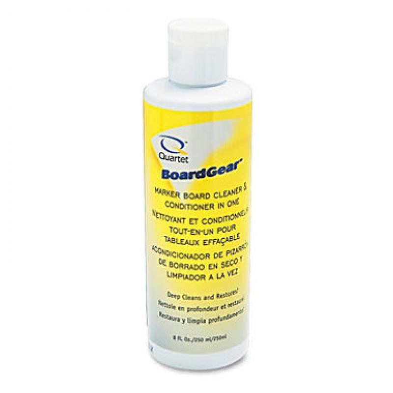 Quartet - BoardGear Marker Board Conditioner/Cleaner for Dry Erase Boards - 8oz Bottle
