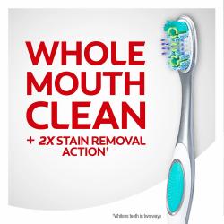 Colgate Total + Whitening Toothbrush, Soft or Medium (8 pk.)