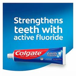 Colgate Cavity Protection Toothpaste with Fluoride, Great Regular Flavor (8 oz., 1 pk.)