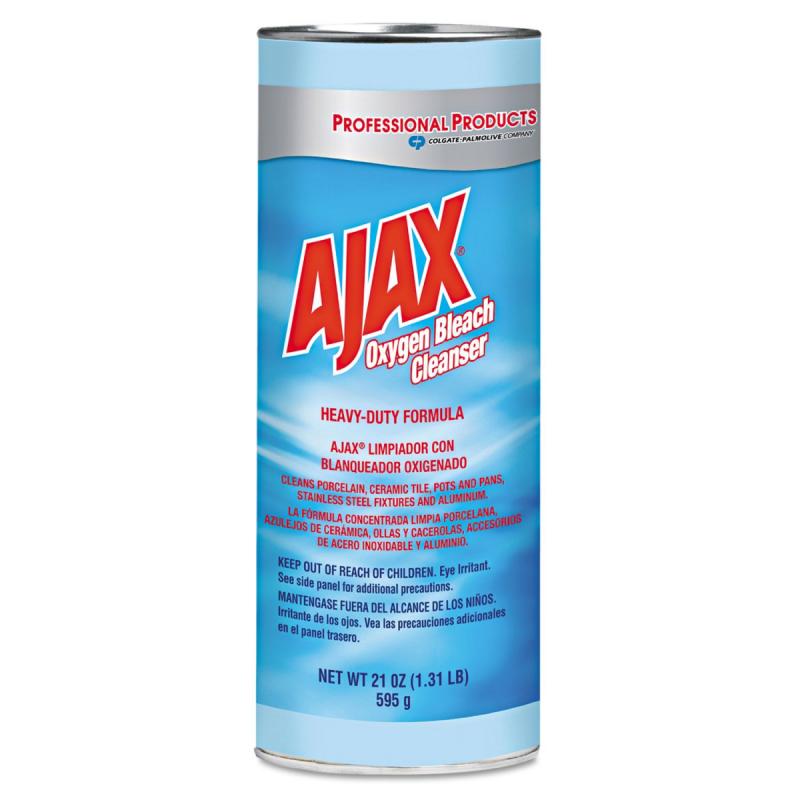 Ajax - Oxygen Bleach Powder Cleanser, 21oz Can - 24/Carton
