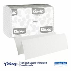 Kleenex Multi-Fold Paper Towels, 9 1/5" x 9 2/5", White (150/pk., 16 pk.)