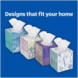 Kleenex Ultra Soft Facial Tissues Cube Boxes (65 tissues per pk., 12 pk.)