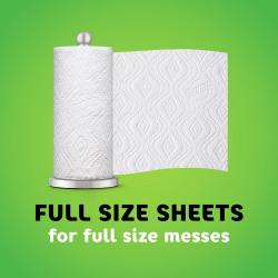 Bounty Paper Towels, White, 12 Rolls = 30 Regular Rolls