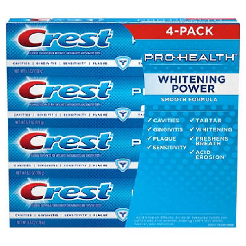 Crest Pro-Health Whitening Power Toothpaste (6.3 oz., 4 pk.)