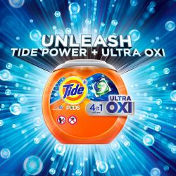 Tide PODS Ultra Oxi Liquid Detergent Pacs (104 Loads)