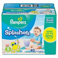 Pampers Splashers Swim Diapers  Small (13-24 lb.) - 40 ct.