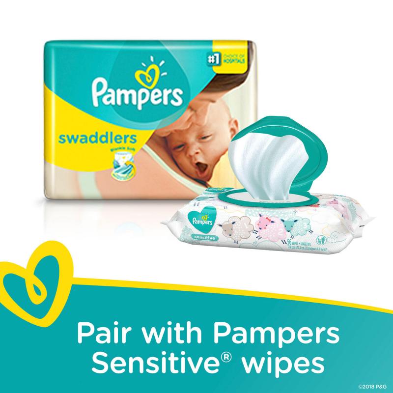 Pampers Swaddlers Diapers Size: 2 -168 ct. (12-18 lb.)