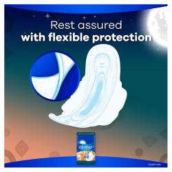 Always Ultra Thin Size 4 Overnight Pads With Wings, Unscented (80 ct.)