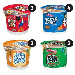Kellogg&#039;s Cereal in a Cup Variety Pack (12 ct.)