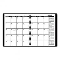 AT-A-GLANCE® Contemporary Monthly Planner, 6 7/8 x 8 3/4, Black Cover, 2019