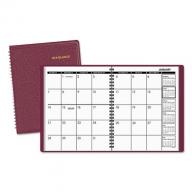 AT-A-GLANCE Monthly Planner, 6 7/8 x 8 3/4, Winestone, 2017