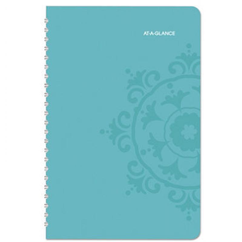 AT-A-GLANCE Suzani Weekly/Monthly Appointment Book, 4 7/8 x 8, 2017