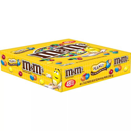 M&M's Peanut Chocolate Candy (1.74oz., 48pk.)