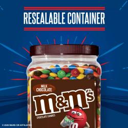 M&M'S Milk Chocolate Candy Bulk Jar (62 oz.)
