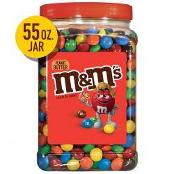 M&M'S Peanut Butter Chocolate Candy (55oz.)