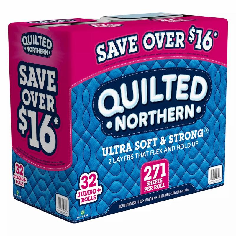 Quilted Northern Ultra Soft and Strong Toilet Paper (271 sheets/roll, 32 ct.)