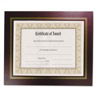Nu-Dell - Leatherette Document Frame, 8-1/2 x 11, Burgundy - Pack of Two