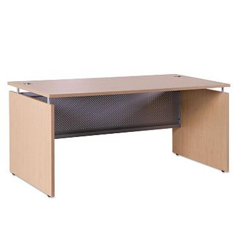Alera 66" SedinaAG Series Straight Front Desk Shell, Select Color  maple