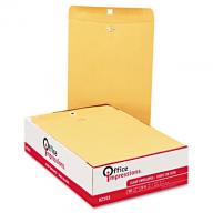 Office Impressions - Clasp Envelopes, 10 x 13, Brown Kraft - 100 Count  (pak of 2)