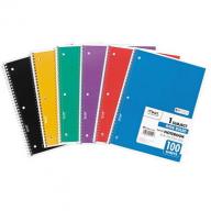 Mead College Ruled 3 Subject Spiral Notebook