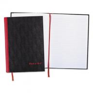 Black n&#039; Red - Casebound Notebook Plus Pack, Ruled, 8 1/4 x 11 3/4, 96 Sheets - 2/Pack