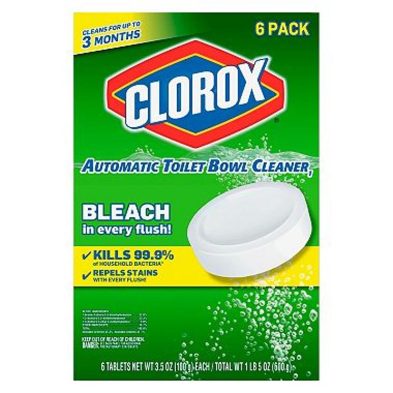 Clorox Automatic Toilet Bowl Cleaner (3.5 oz., 6 pk.)