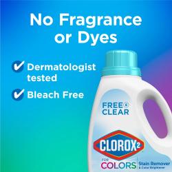 Clorox 2 for Colors Free & Clear Stain Remover and Color Brightener (112 oz.)